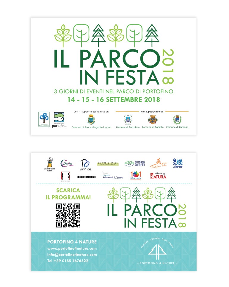 cartolina parco in festa